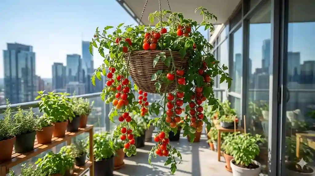 Cara Tanam Tomat Ceri di Pot Gantung Apartemen (Anti Gagal!)